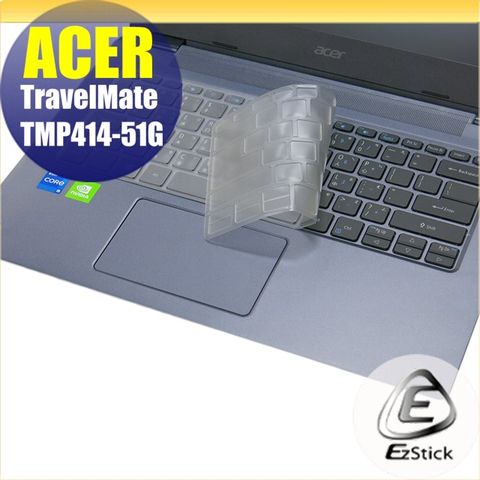 ACER 宏碁 TravelMate TMP414-51G 系列適用 奈米銀抗菌TPU鍵盤膜