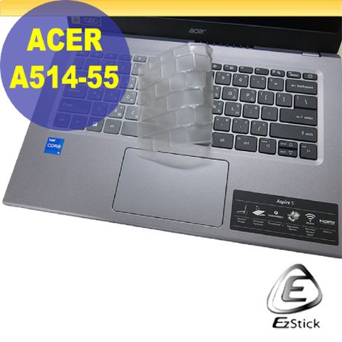 ACER 宏碁 Aspire 5 A514-55 列適用 奈米銀抗菌TPU鍵盤膜