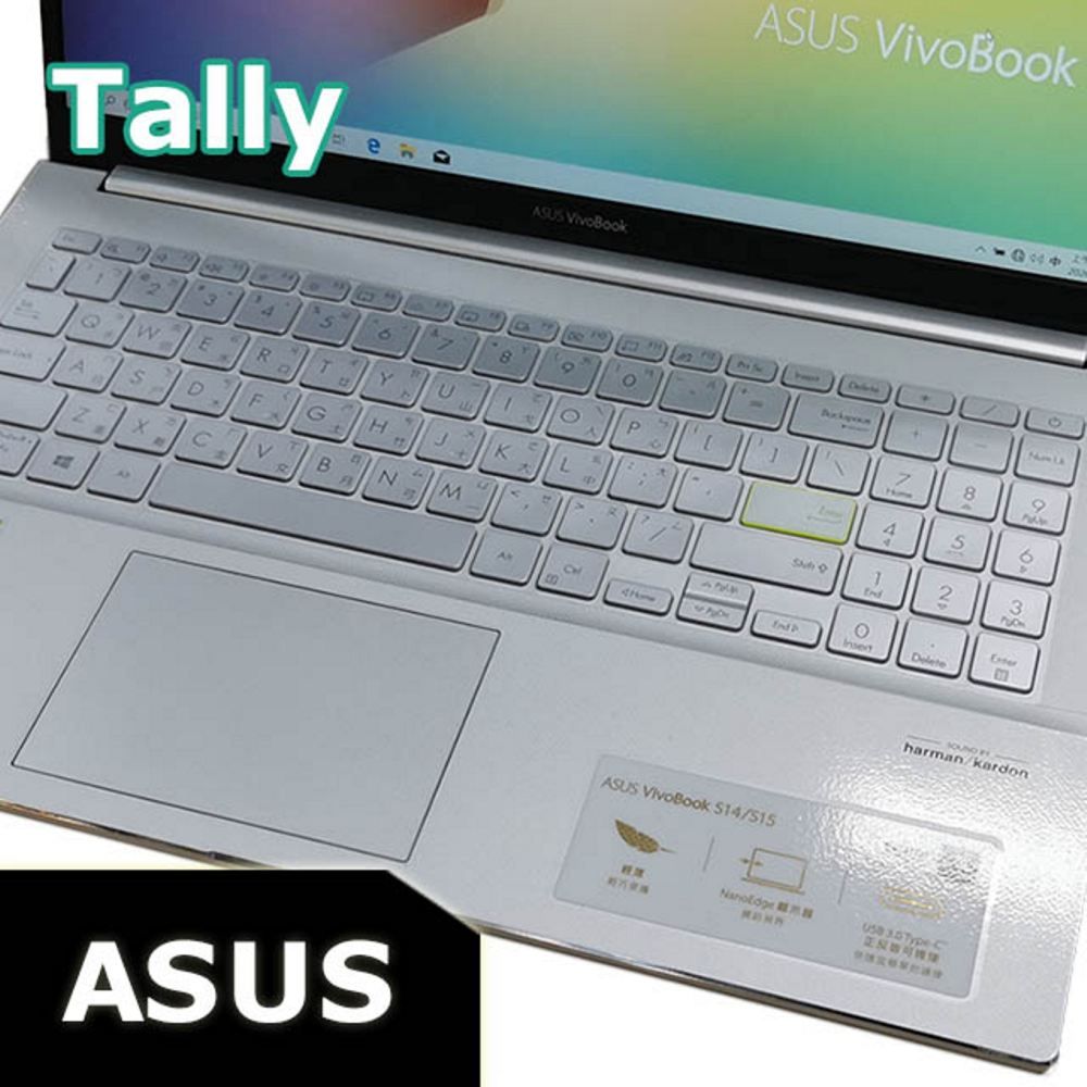  Tally ASUS UX535LI E510MA S533 S513EP M513IA X513EP 奈米銀TPU鍵盤膜