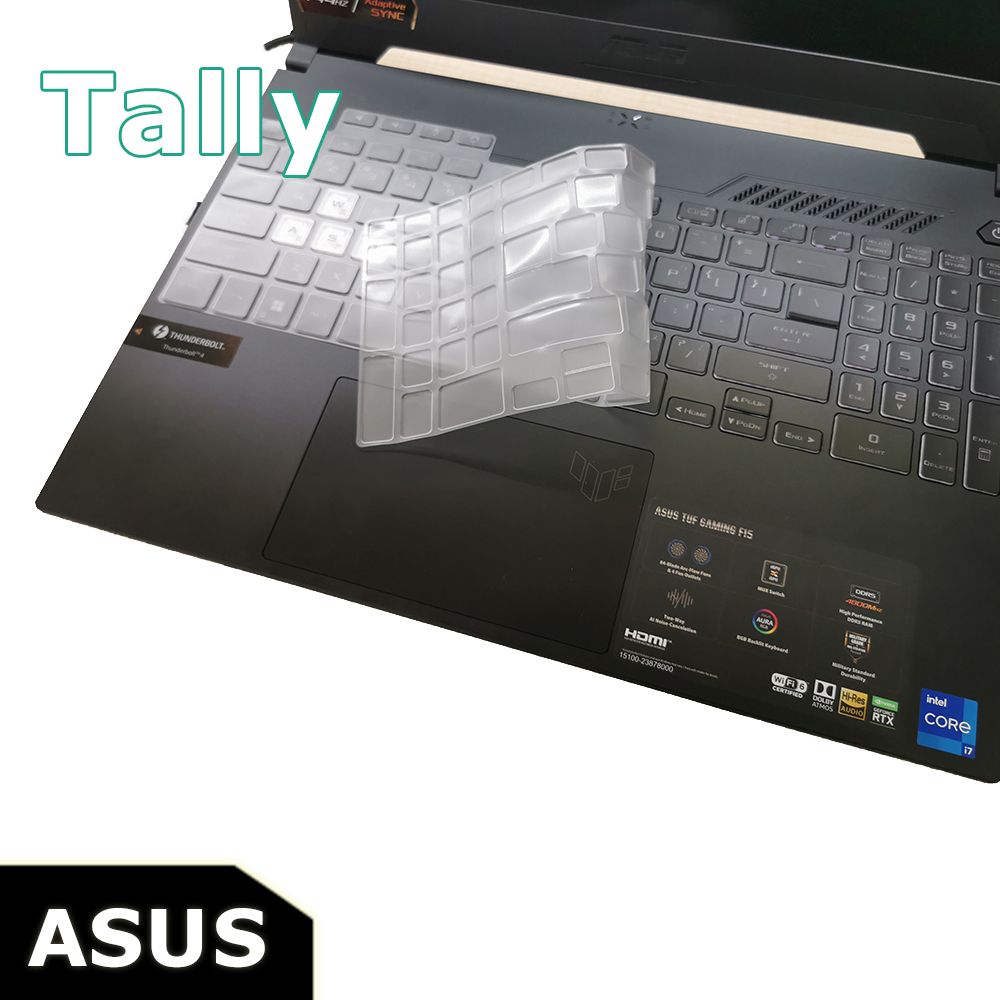  Tally ASUS FA607/FA617/FX507/FX707/FA507/FA707/FX517 奈米銀TPU鍵盤膜