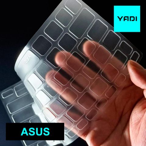 YADI 亞第 ASUS Vivobook 15X OLED X1503ZA 專用 超透光抗菌鍵盤保護膜