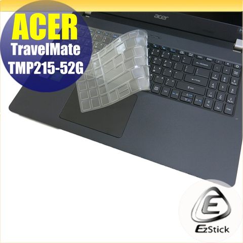 EZstick ACER TravelMate TMP215-52G 系列適用 奈米銀抗菌TPU鍵盤膜