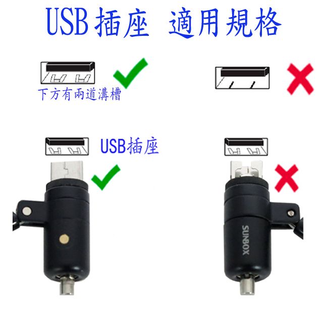 SUNBOX 慧光  USB孔 鑰匙型電腦鎖  