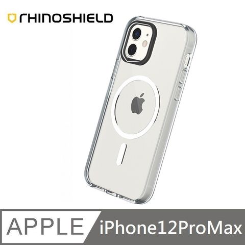 RHINOSHIELD 犀牛盾 Clear 透明防摔手機殼 MagSafe 超強磁吸 適用 iPhone 12 Pro Max - 6.7吋 - 全透明