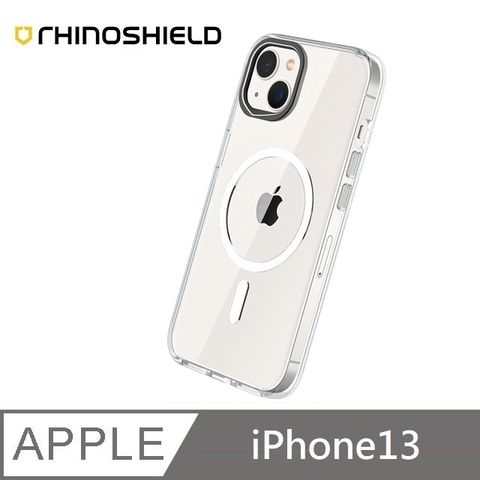 RHINOSHIELD 犀牛盾 Clear 透明防摔手機殼 MagSafe 超強磁吸 適用 iPhone 13 - 6.1吋 - 全透明