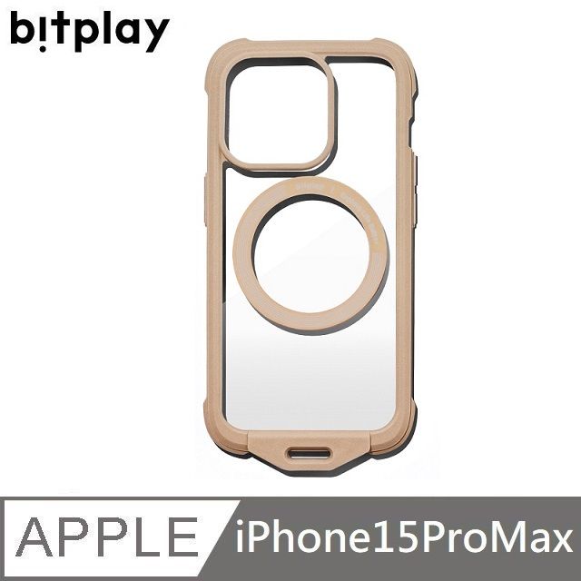 Bitplay   Wander Case 隨行手機殼 MagSafe磁吸 適用 iPhone 15 Pro Max (6.7") - 奶茶色