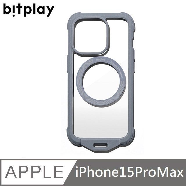 Bitplay   Wander Case 隨行手機殼 MagSafe磁吸 適用 iPhone 15 Pro Max (6.7") - 深灰藍