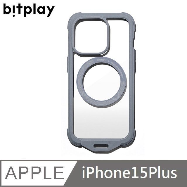 Bitplay   Wander Case 隨行手機殼 MagSafe磁吸 適用 iPhone 15 Plus (6.7") - 深灰藍