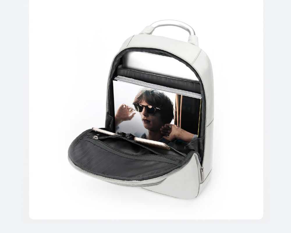 Samsonite 新秀麗 BETIS-ICT BP2*002 13.3吋 筆電後背包-淺灰色