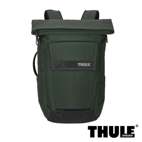 THULE 都樂 Paramount II 24L 15.6 吋電腦後背包 - 深綠