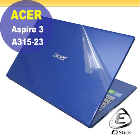 EZstick ACER Aspire 3 A315-23 二代透氣機身保護膜 (DIY包膜)
