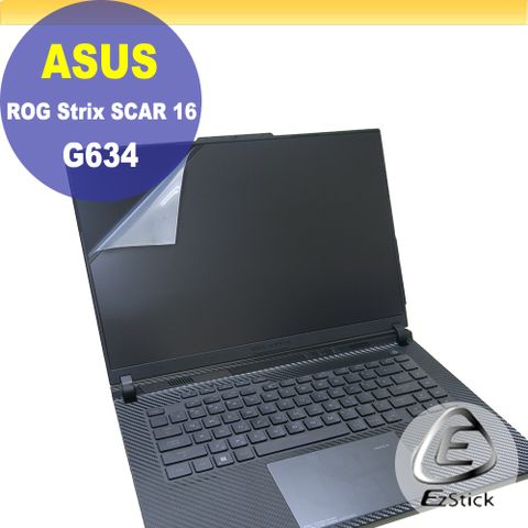 ASUS G634 G634JZ 適用 靜電式筆電LCD液晶螢幕貼 16吋寬 螢幕貼