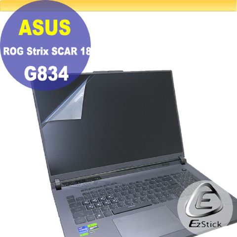 ASUS G834 G834JZ 適用 靜電式筆電LCD液晶螢幕貼 18吋寬 螢幕貼