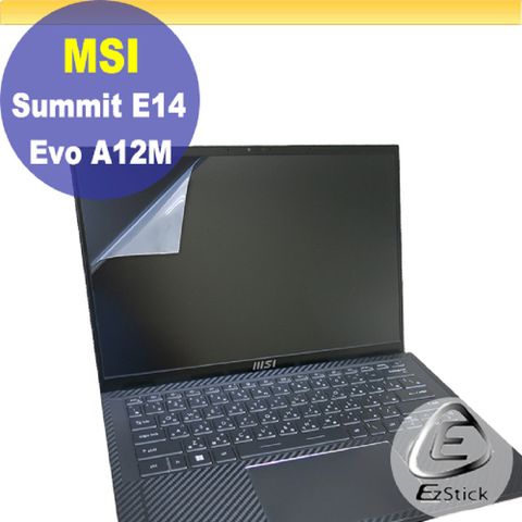 MSI 微星 Summit E14Evo A12M 特殊規格 適用 靜電式筆電LCD液晶螢幕貼 14.4吋寬 螢幕貼