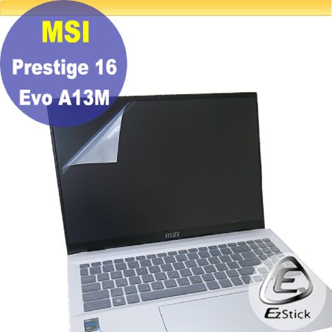 MSI Prestige 16Evo A13M/16Studio A13VF適用 靜電式筆電LCD液晶螢幕貼 16吋寬 螢幕貼