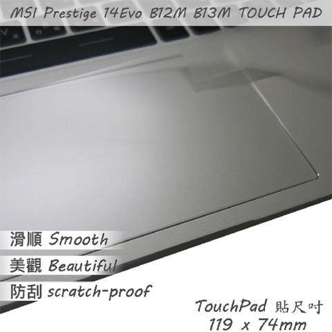 MSI 微星 Prestige 14Evo B12M B13M 系列適用 TOUCH PAD 觸控板 保護貼