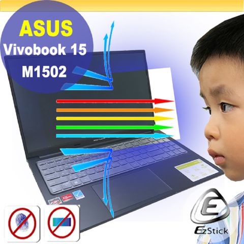 ASUS 華碩 M1502 M1502QA 防藍光螢幕貼 抗藍光 (15吋寬)