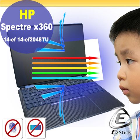 HP Spectre x360 14-ef 14-ef2048TU 特殊規格 防藍光螢幕貼 抗藍光 (14吋寬)