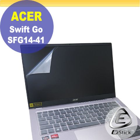 EZstick ACER Swift Go SFG14-41 適用 靜電式筆電LCD液晶螢幕貼 14吋寬16:9 螢幕貼