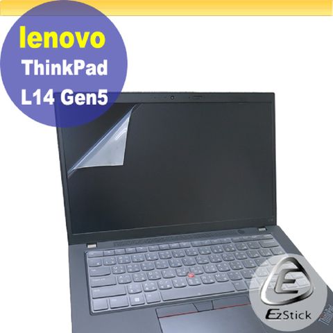 EZstick Lenovo ThinkPad L14 Gen5 靜電式筆電LCD液晶螢幕貼 14吋寬 螢幕貼