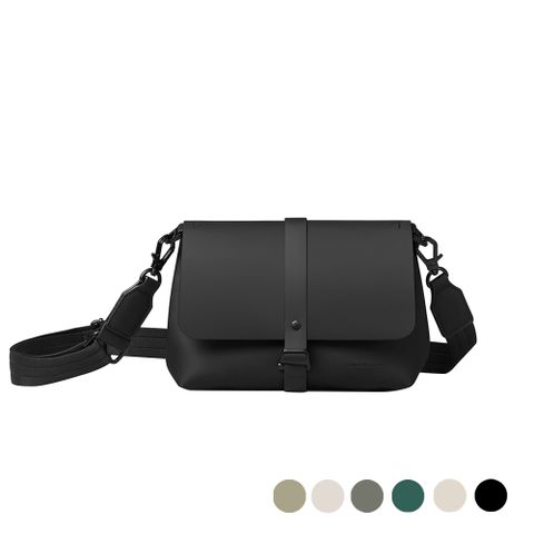 ◤瑞典設計 北歐時尚◢【GASTON LUGA】Splash Crossbody Bag 個性防水斜挎包(雙色任選)
