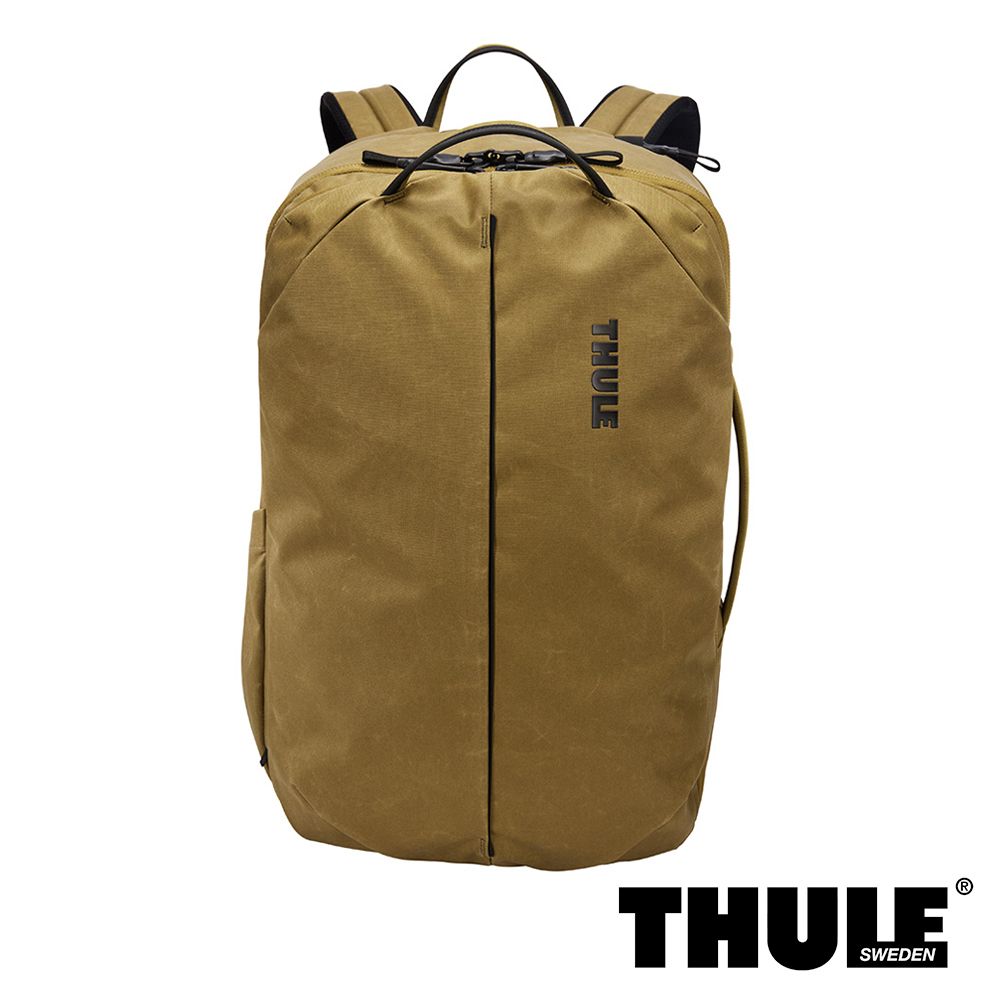 THULE 都樂  Aion 40L 15.6 吋旅行後背包-棕綠色