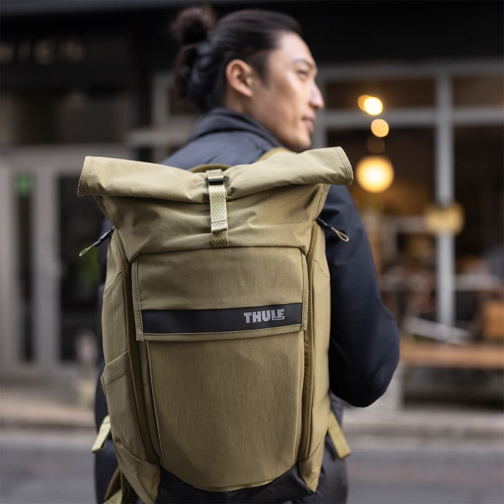 THULE 都樂  Paramount III 24L 15.6 吋電腦後背包-狼棕色