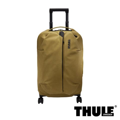 THULE 都樂 Aion 登機型滾輪式行李箱-棕綠色