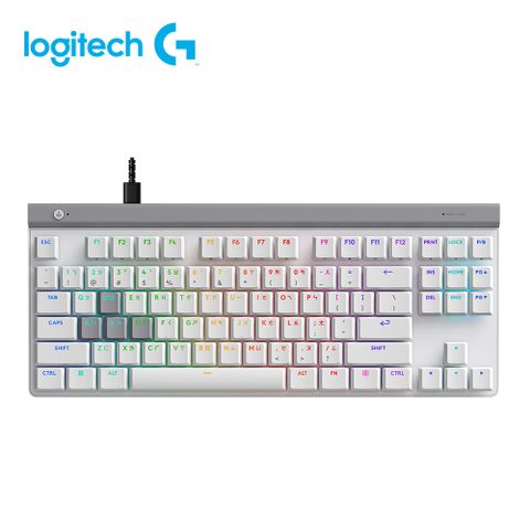 Logitech G G515 RAPID TKL 類比磁軸電競鍵盤｜白色
