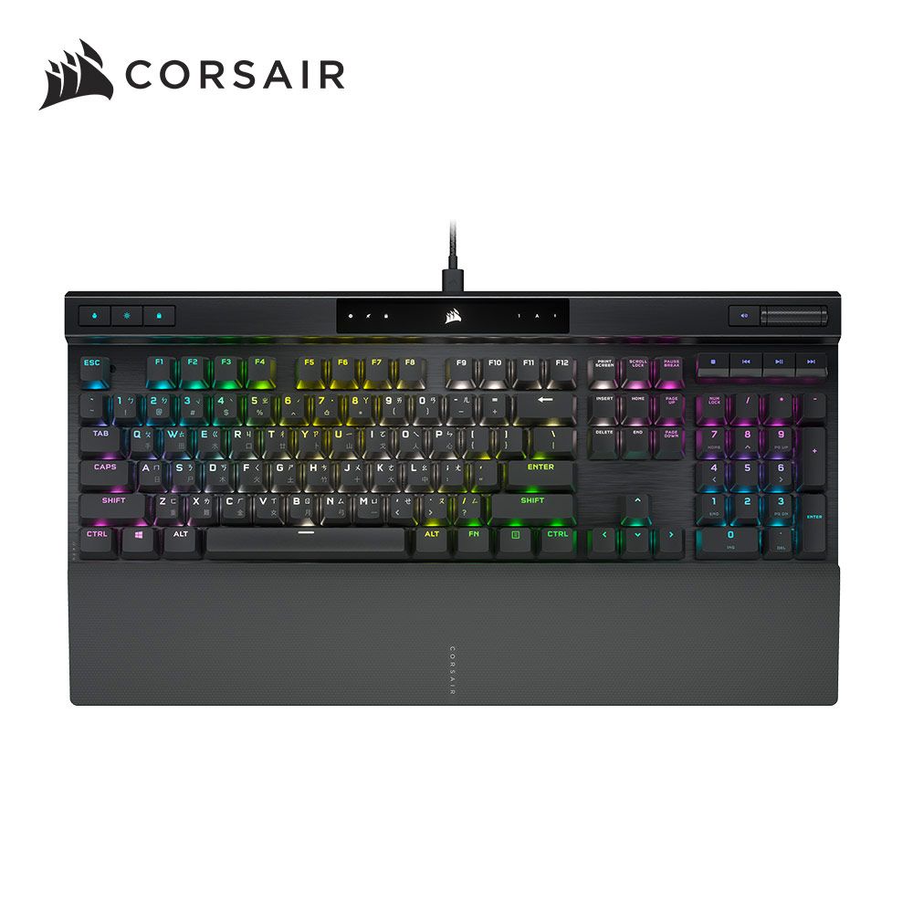 CORSAIR 海盜船   K70 PRO 紅軸RGB 機械式鍵盤