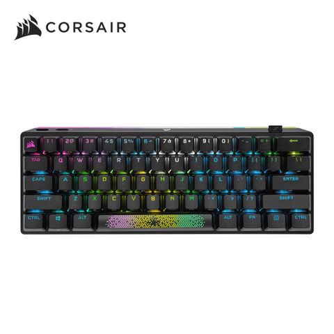 海盜船CORSAIR K70 PRO MINI 銀軸RGB 無線英文機械式鍵盤