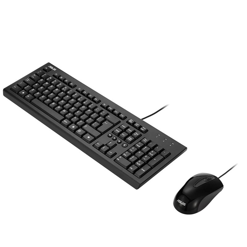 ASUS 華碩 原廠 U2000 USB有線鍵盤滑鼠組 (COPILOT鍵)