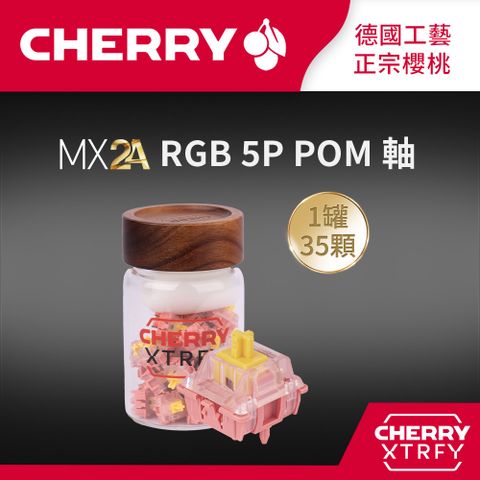 Cherry MX2A RGB 5P 軸體罐 (櫻花軸)