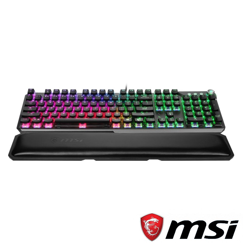 MSI 微星  VIGOR GK71 SONIC BLUE SWITCHES 青軸電競鍵盤