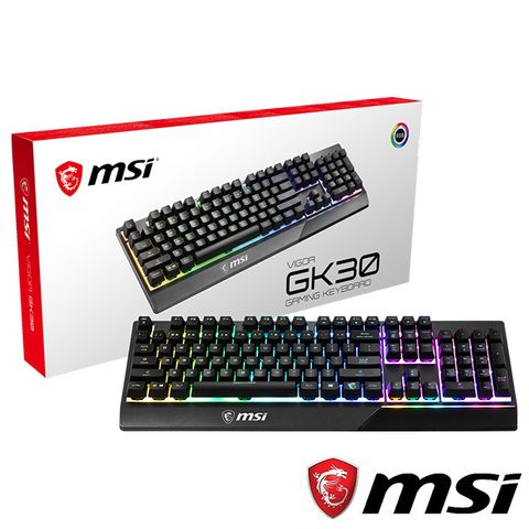 MSI微星 VIGOR GK30 電競鍵盤