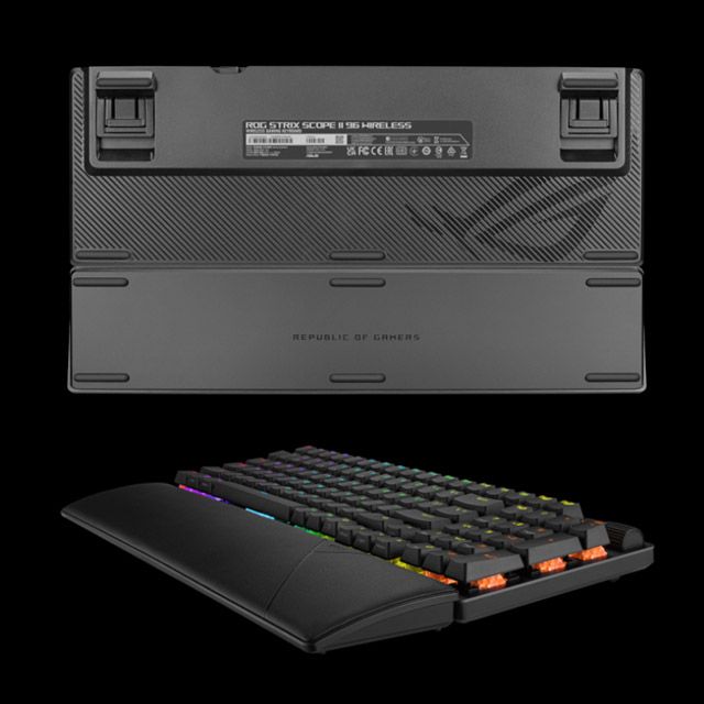 ASUS ROG 華碩   Strix Scope II 96 Wireless 無線機械電競鍵盤 [NX SM軸/三模連接/PBT中文]