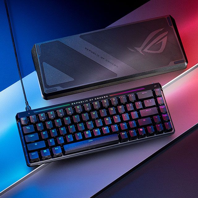 ASUS ROG 華碩 Falchion ACE HFX 65%機械式鍵盤-磁軸/中文