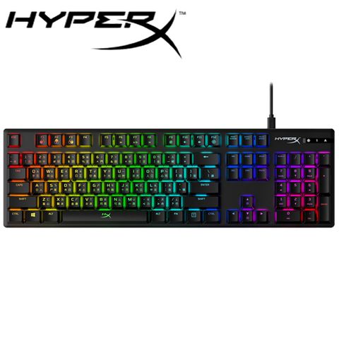 HyperX Alloy Origins 機械式電競鍵盤-清脆藍軸