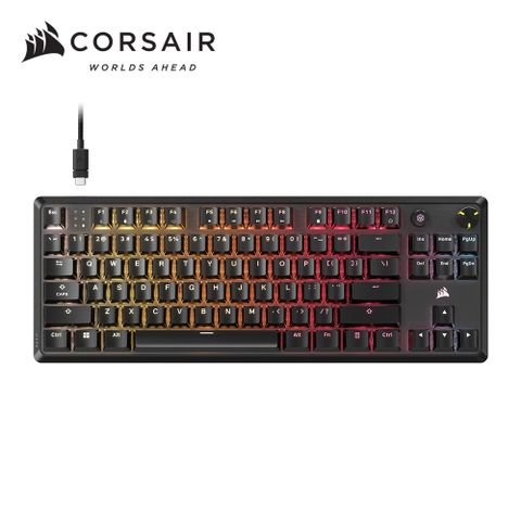 K70 CORE 紅軸RGB TKL機械式鍵盤【英】