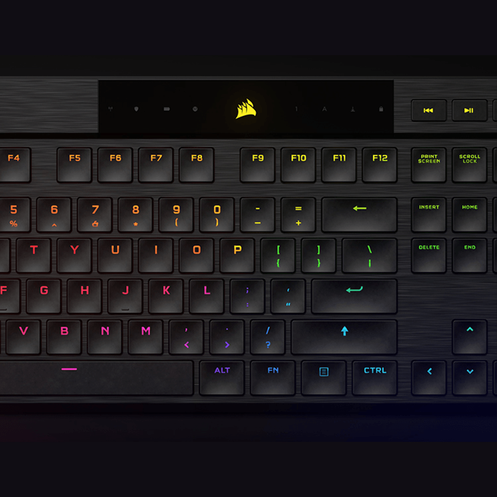 CORSAIR 海盜船  K100 MX ULP軸 RGB超薄 AIR無線機械式鍵盤