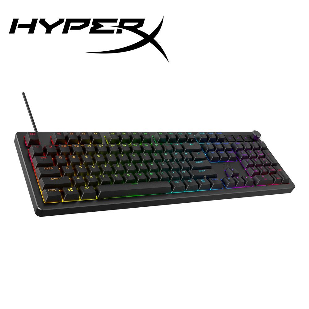 HyperX  ALLOY RISE RGB 機械式電競鍵盤(英文/PBT)