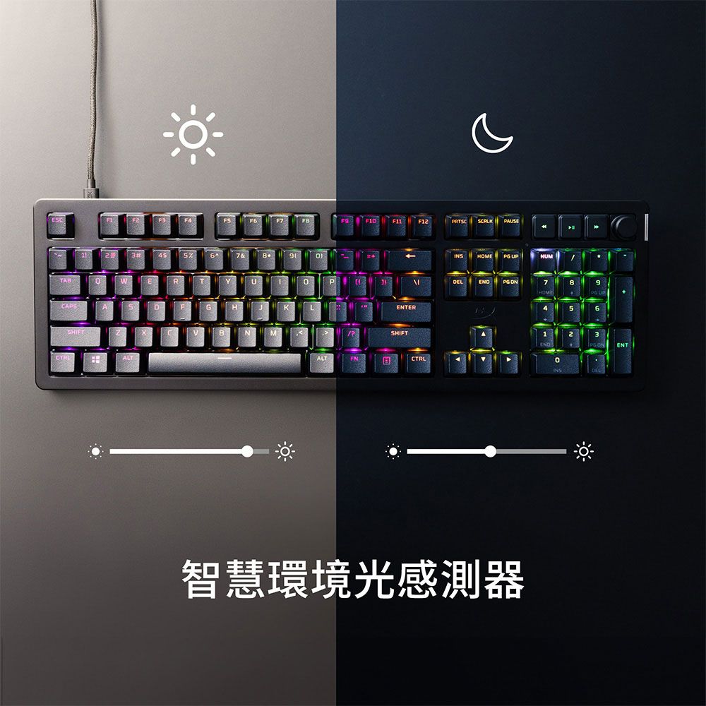 HyperX  ALLOY RISE RGB 機械式電競鍵盤(英文/PBT)