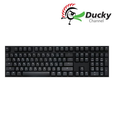 Ducky One 2 Phantom Black 魅影黑PBT二色 機械式鍵盤 中文