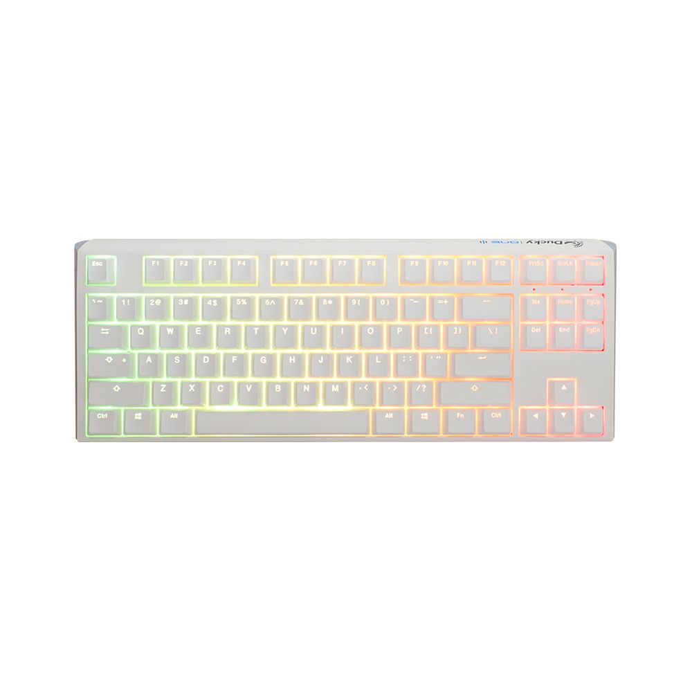 Ducky One3 Pure white80% RGB 白色PBT二色機械式鍵盤中文- PChome 24h購物