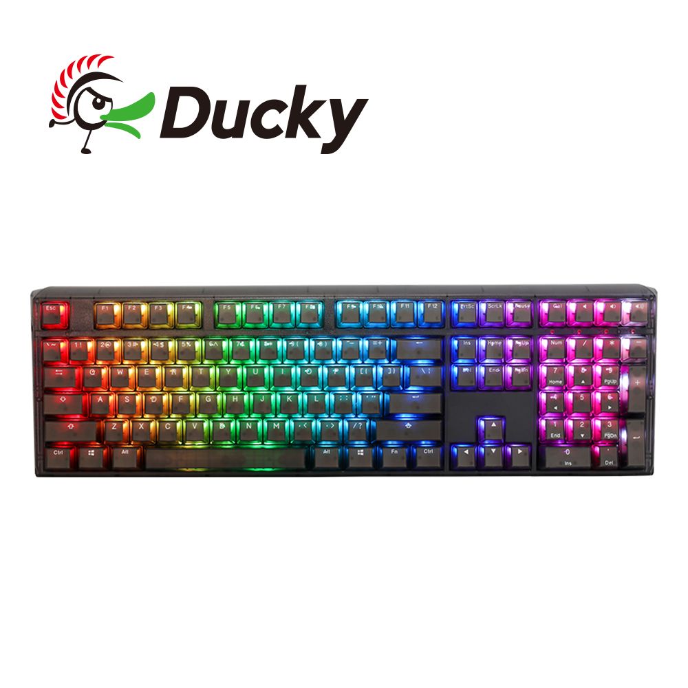 Ducky 創傑  One 3 Aura black100% RGB 極光黑 PBT二色 機械式鍵盤  中文