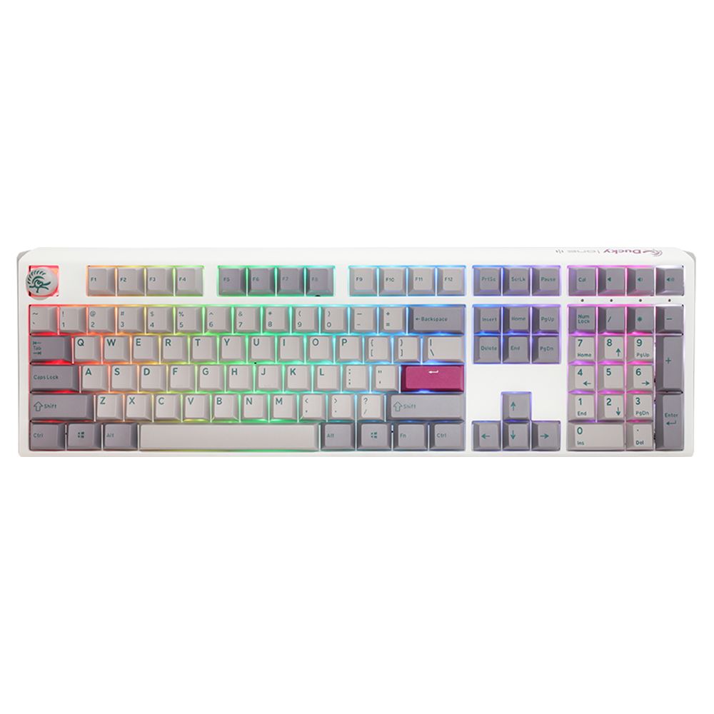 Ducky One3 Mist Grey100% RGB 雪霧PBT二色機械式鍵盤中文- PChome 24h購物