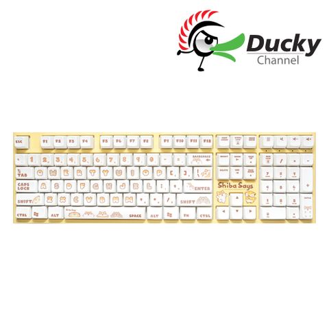 Ducky One 2 RGB 1 Shiba Says柴犬 機械式鍵盤 中文