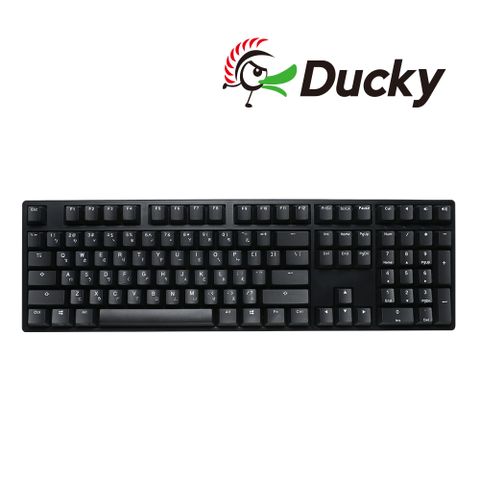 Ducky 創傑 Origin 100% 機械式鍵盤 (魅影黑 / Cherry軸 / PBT鍵帽 / 中文)