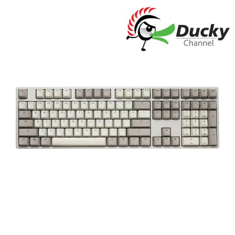 Ducky Origin 100% 機械式鍵盤 (復古色 / Cherry軸 / PBT鍵帽 / 中文)