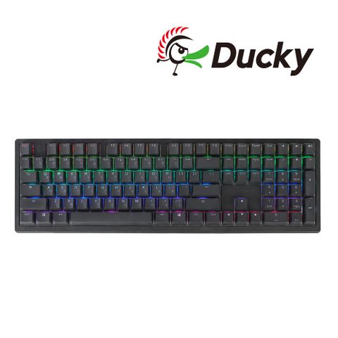 Ducky Zero 6108 100% 經典黑 3模機械式鍵盤 (Cherry MX2A / 中文)